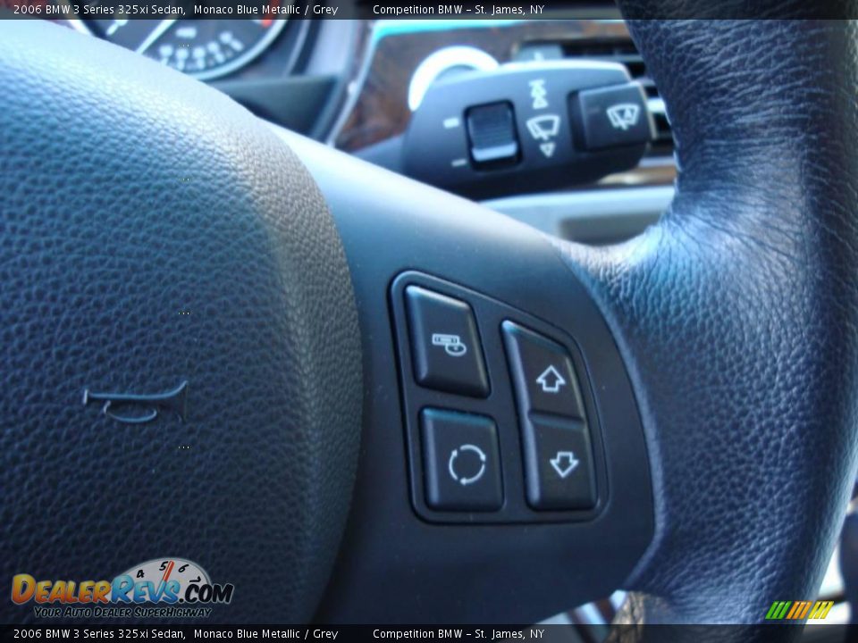 2006 BMW 3 Series 325xi Sedan Monaco Blue Metallic / Grey Photo #16
