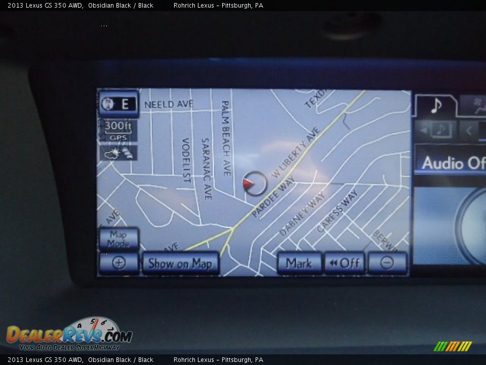 2013 Lexus GS 350 AWD Obsidian Black / Black Photo #17