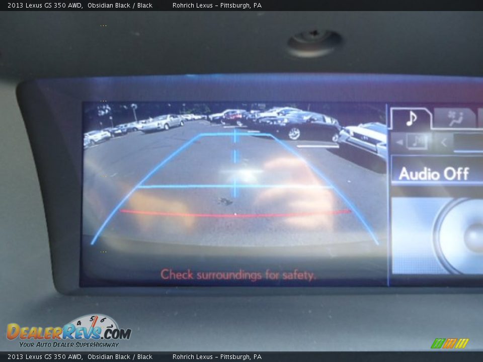 2013 Lexus GS 350 AWD Obsidian Black / Black Photo #18