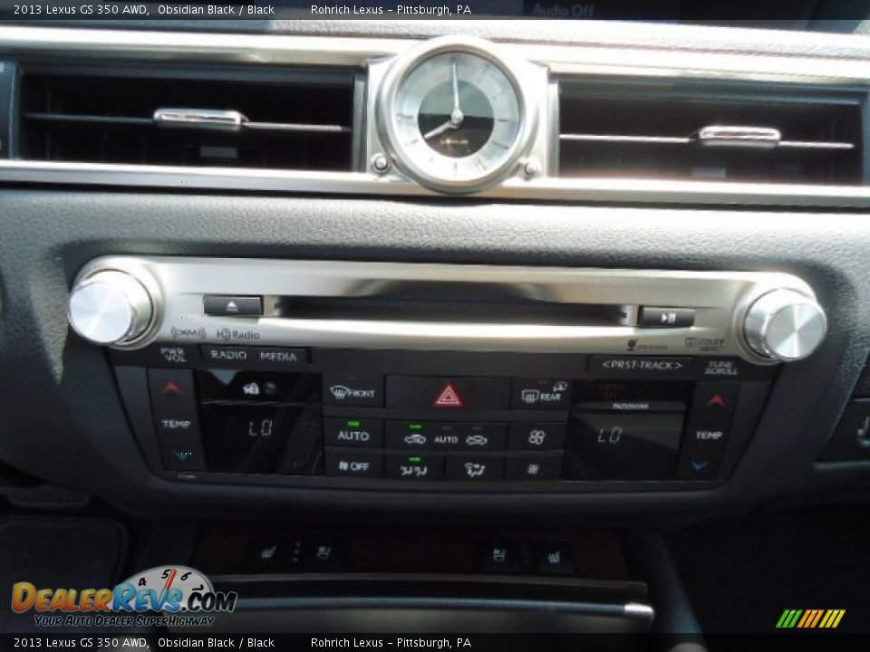 2013 Lexus GS 350 AWD Obsidian Black / Black Photo #19