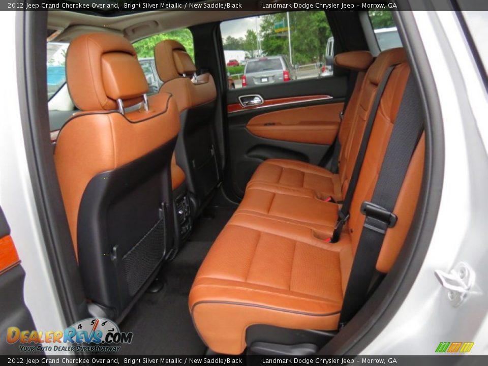 New Saddle Black Interior 2012 Jeep Grand Cherokee