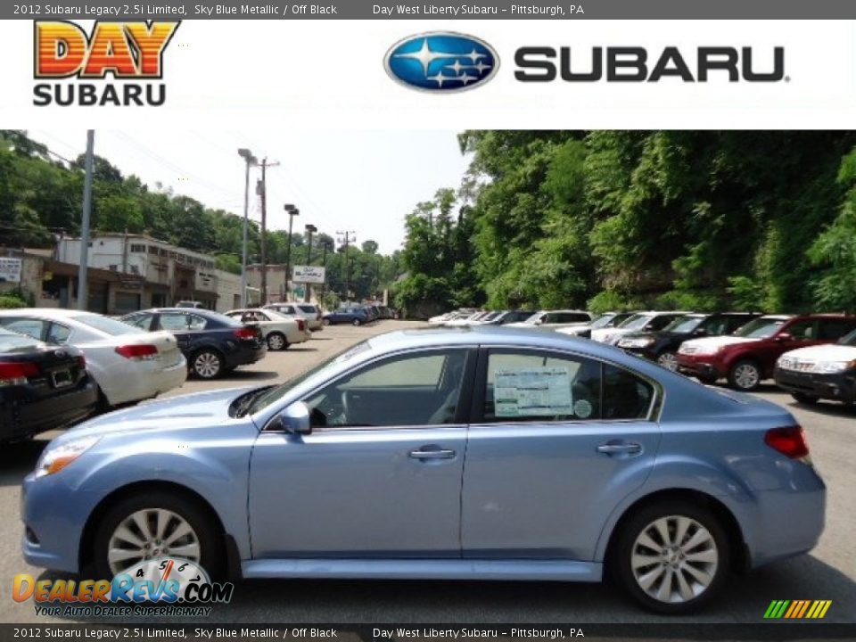 2012 Subaru Legacy 2.5i Limited Sky Blue Metallic / Off Black Photo #1