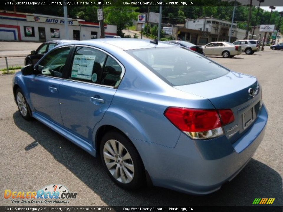 2012 Subaru Legacy 2.5i Limited Sky Blue Metallic / Off Black Photo #2