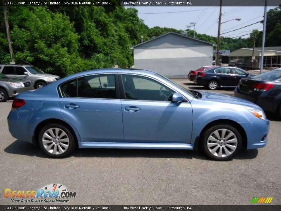 2012 Subaru Legacy 2.5i Limited Sky Blue Metallic / Off Black Photo #4