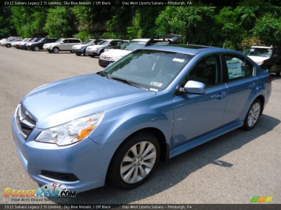 2012 Subaru Legacy 2.5i Limited Sky Blue Metallic / Off Black Photo #6
