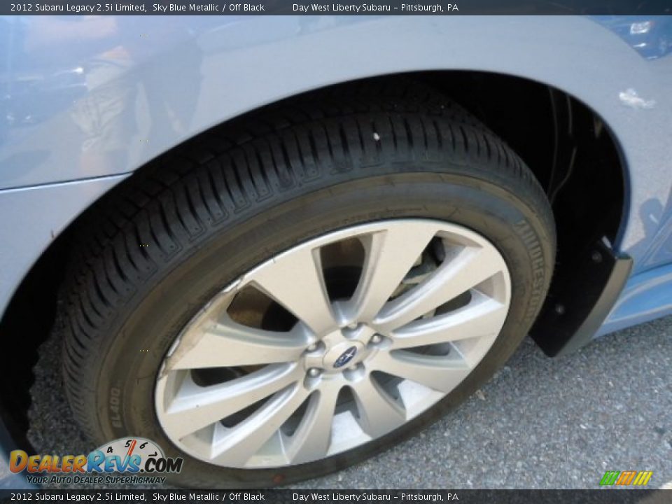 2012 Subaru Legacy 2.5i Limited Sky Blue Metallic / Off Black Photo #7