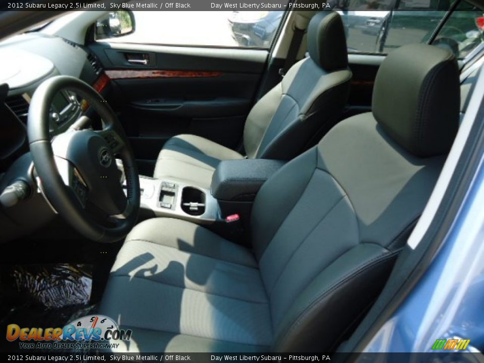 2012 Subaru Legacy 2.5i Limited Sky Blue Metallic / Off Black Photo #8
