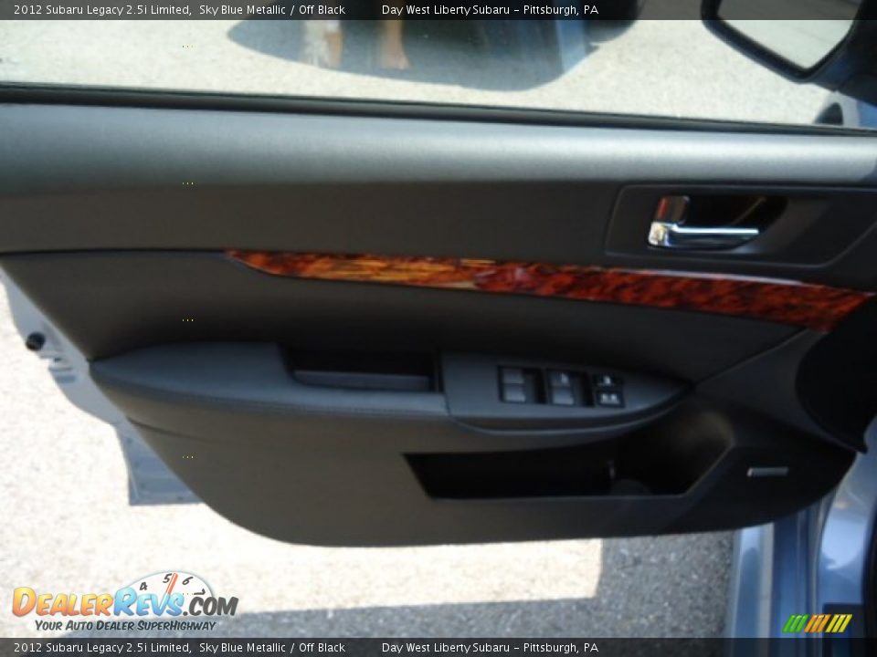 2012 Subaru Legacy 2.5i Limited Sky Blue Metallic / Off Black Photo #11