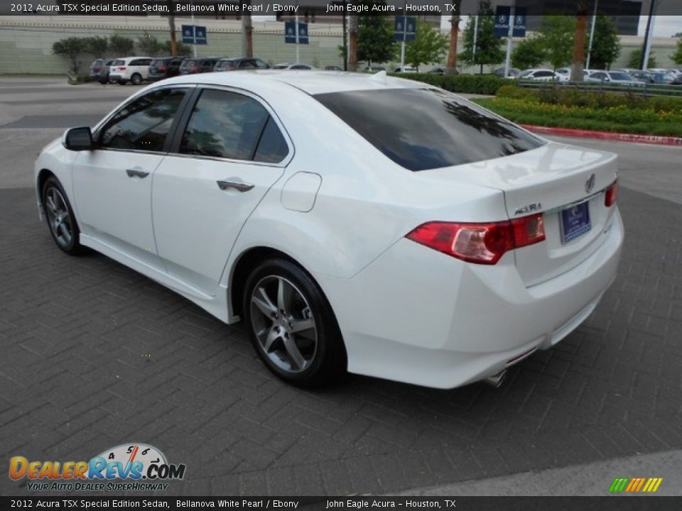 Bellanova White Pearl 2012 Acura TSX Special Edition Sedan Photo #5