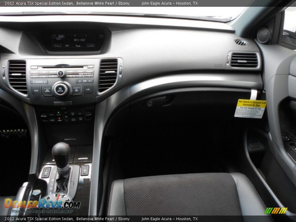 2012 Acura TSX Special Edition Sedan Bellanova White Pearl / Ebony Photo #15