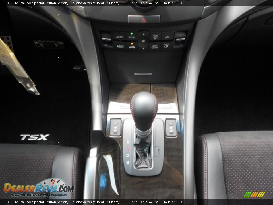 2012 Acura TSX Special Edition Sedan Shifter Photo #18