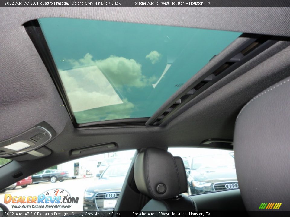 Sunroof of 2012 Audi A7 3.0T quattro Prestige Photo #9