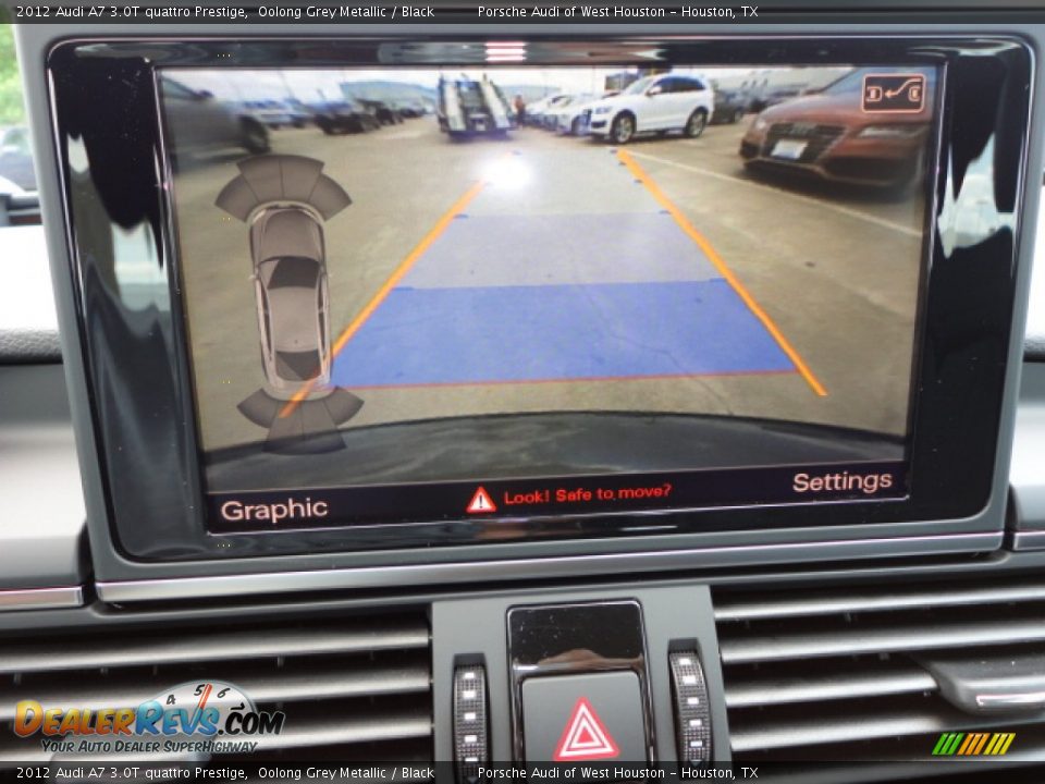 2012 Audi A7 3.0T quattro Prestige Oolong Grey Metallic / Black Photo #11