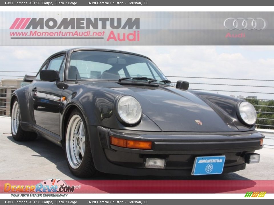 1983 Porsche 911 SC Coupe Black / Beige Photo #1