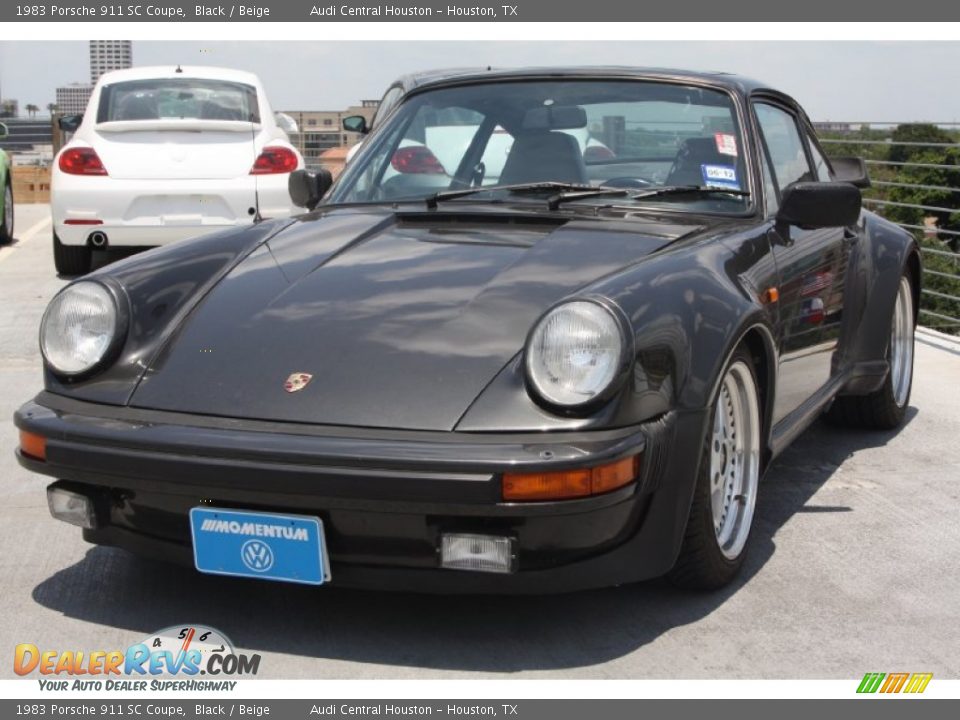 1983 Porsche 911 SC Coupe Black / Beige Photo #3