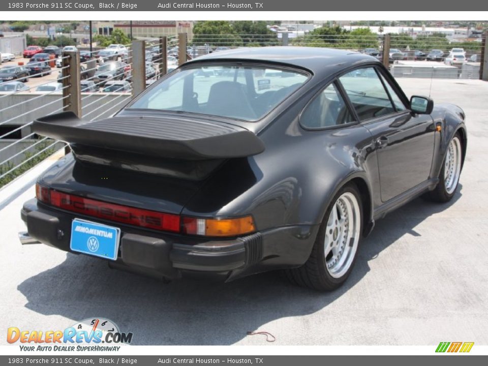 1983 Porsche 911 SC Coupe Black / Beige Photo #5