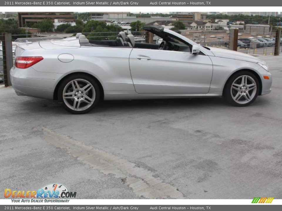 2011 Mercedes-Benz E 350 Cabriolet Iridium Silver Metallic / Ash/Dark Grey Photo #6