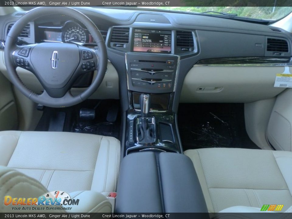 Dashboard of 2013 Lincoln MKS AWD Photo #11