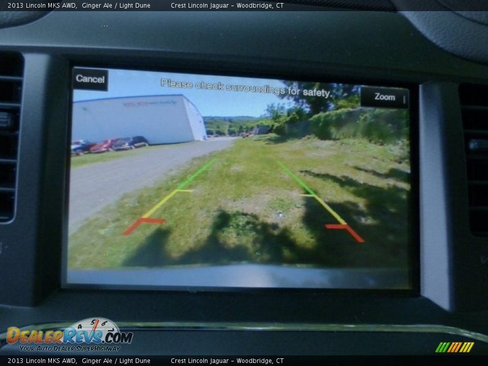 2013 Lincoln MKS AWD Ginger Ale / Light Dune Photo #15