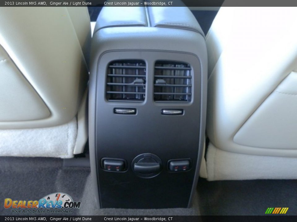 2013 Lincoln MKS AWD Ginger Ale / Light Dune Photo #17