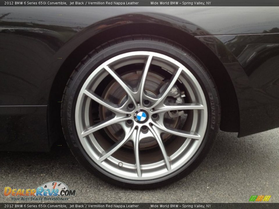 2012 BMW 6 Series 650i Convertible Wheel Photo #7