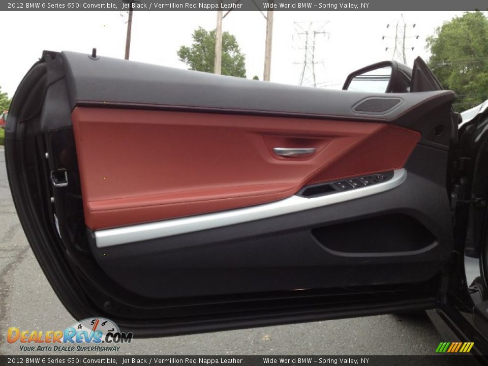 Door Panel of 2012 BMW 6 Series 650i Convertible Photo #10