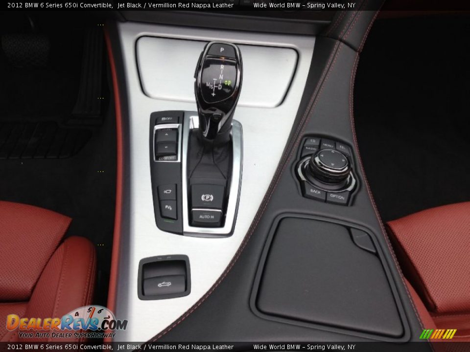 2012 BMW 6 Series 650i Convertible Shifter Photo #14