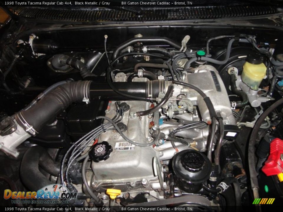 1998 Toyota Tacoma Regular Cab 4x4 2.7 Liter DOHC 16-Valve 4 Cylinder Engine Photo #8