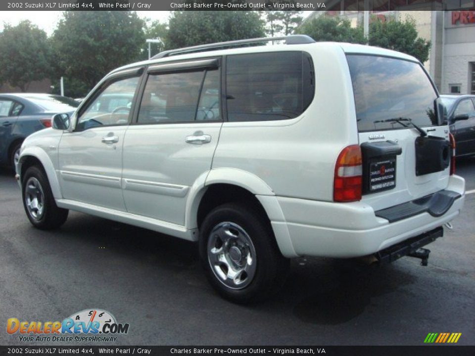 2002 Suzuki XL7 Limited 4x4 White Pearl / Gray Photo #6