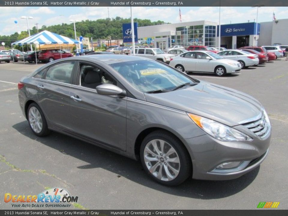2013 Hyundai Sonata SE Harbor Gray Metallic / Gray Photo #1
