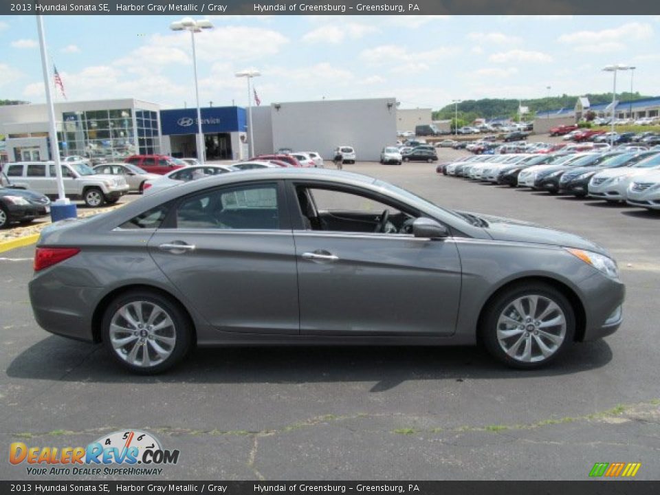 2013 Hyundai Sonata SE Harbor Gray Metallic / Gray Photo #2