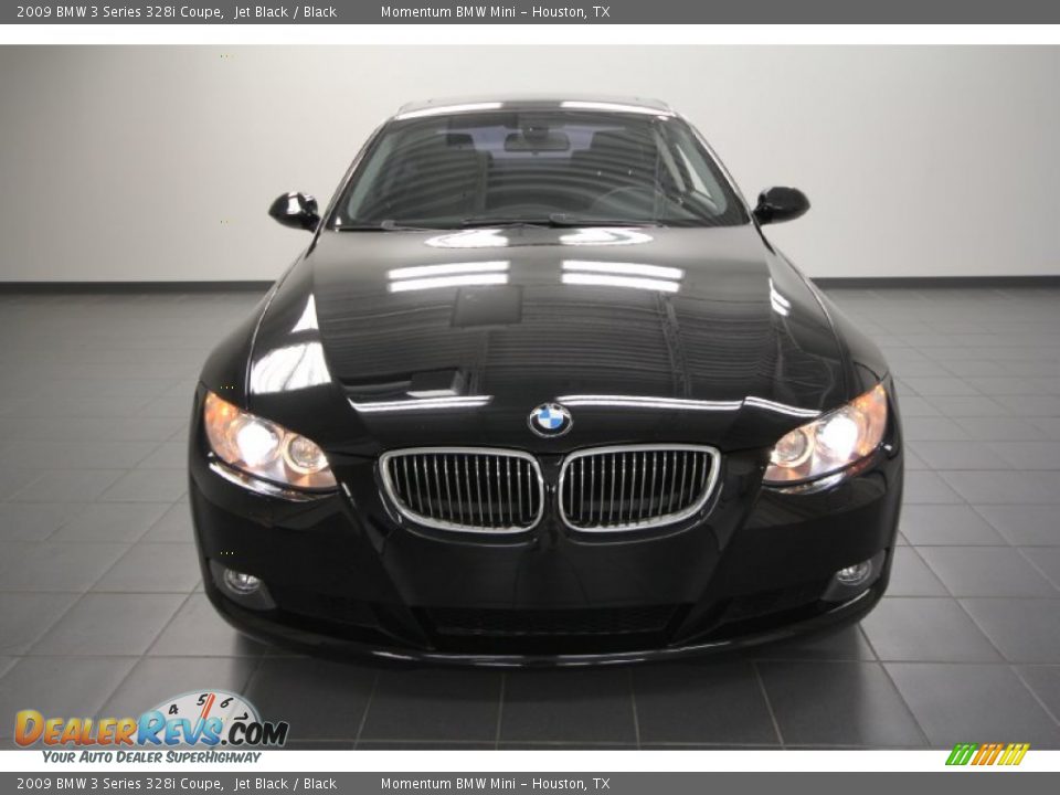 2009 BMW 3 Series 328i Coupe Jet Black / Black Photo #6
