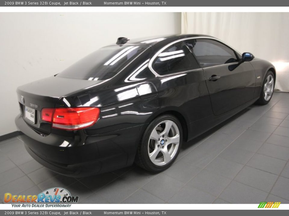 2009 BMW 3 Series 328i Coupe Jet Black / Black Photo #10
