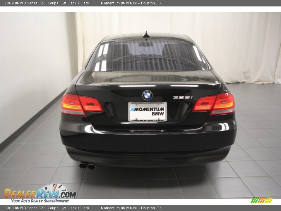 2009 BMW 3 Series 328i Coupe Jet Black / Black Photo #11