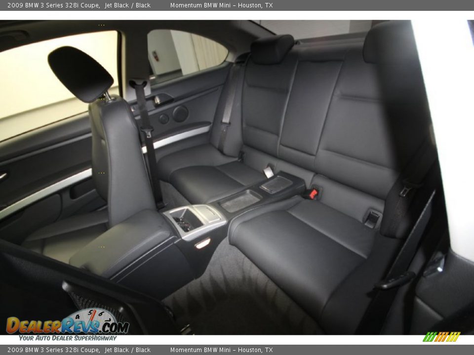 2009 BMW 3 Series 328i Coupe Jet Black / Black Photo #14