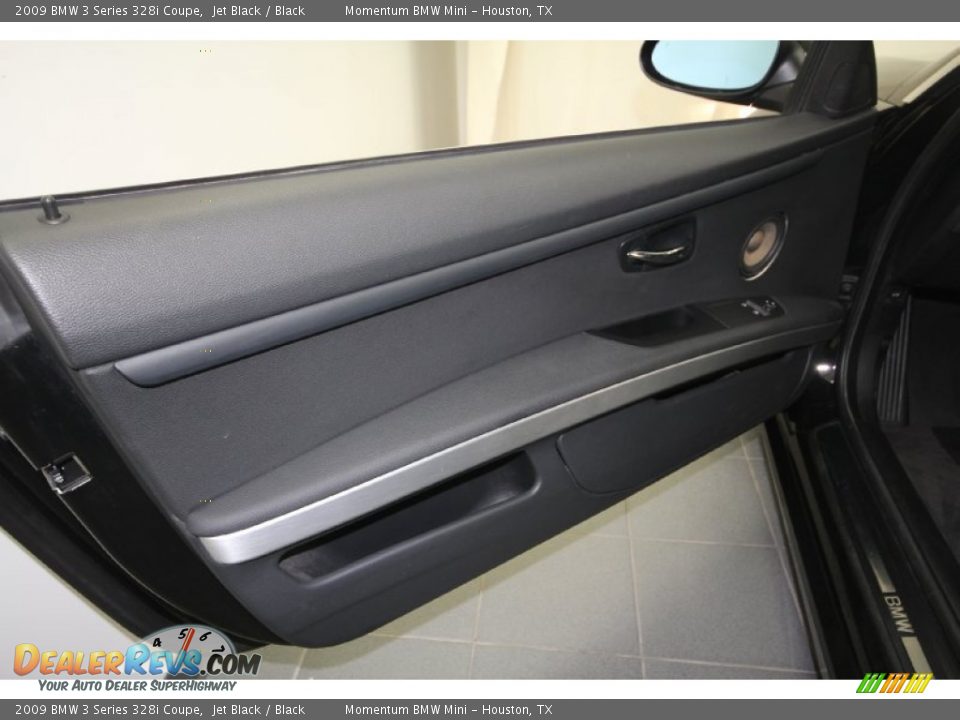 2009 BMW 3 Series 328i Coupe Jet Black / Black Photo #15