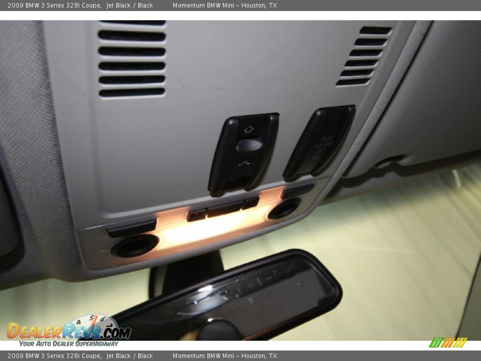 2009 BMW 3 Series 328i Coupe Jet Black / Black Photo #17