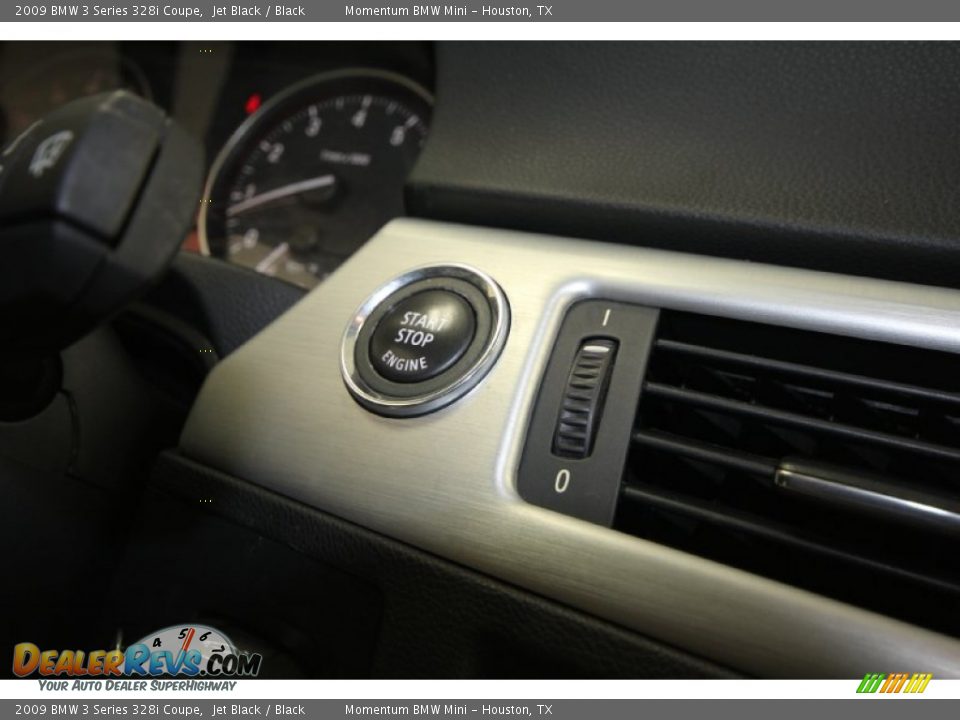 2009 BMW 3 Series 328i Coupe Jet Black / Black Photo #21