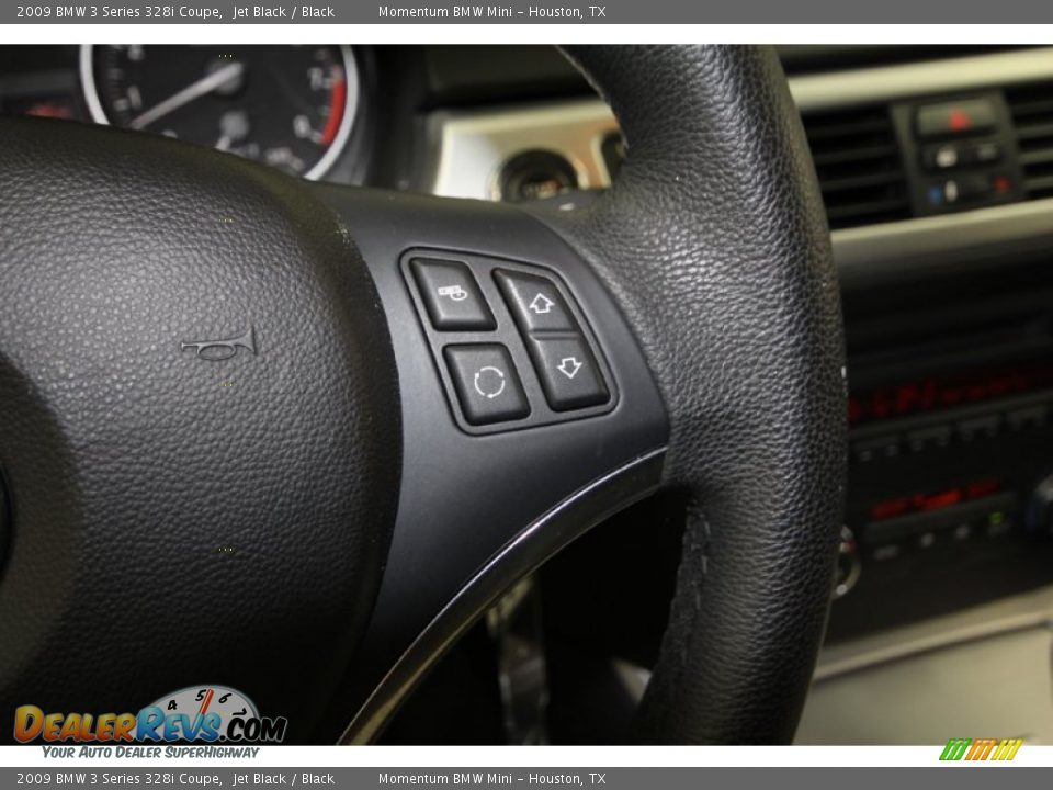 2009 BMW 3 Series 328i Coupe Jet Black / Black Photo #22