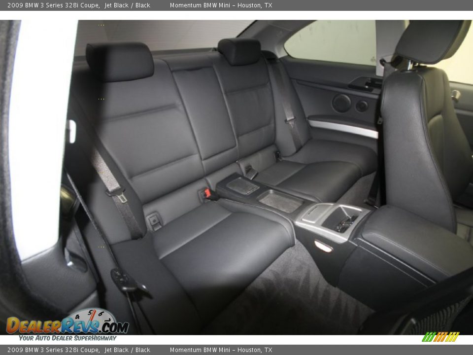 2009 BMW 3 Series 328i Coupe Jet Black / Black Photo #27