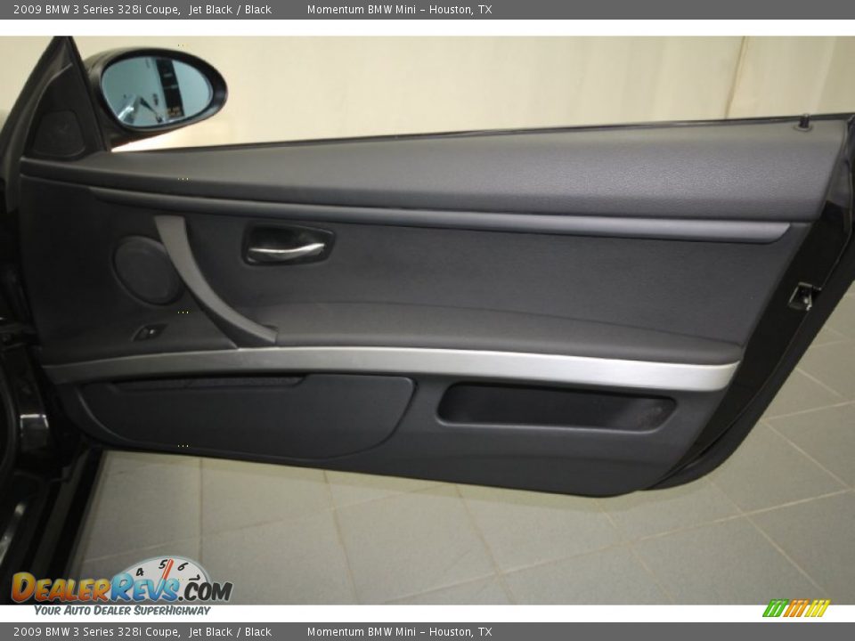 2009 BMW 3 Series 328i Coupe Jet Black / Black Photo #29