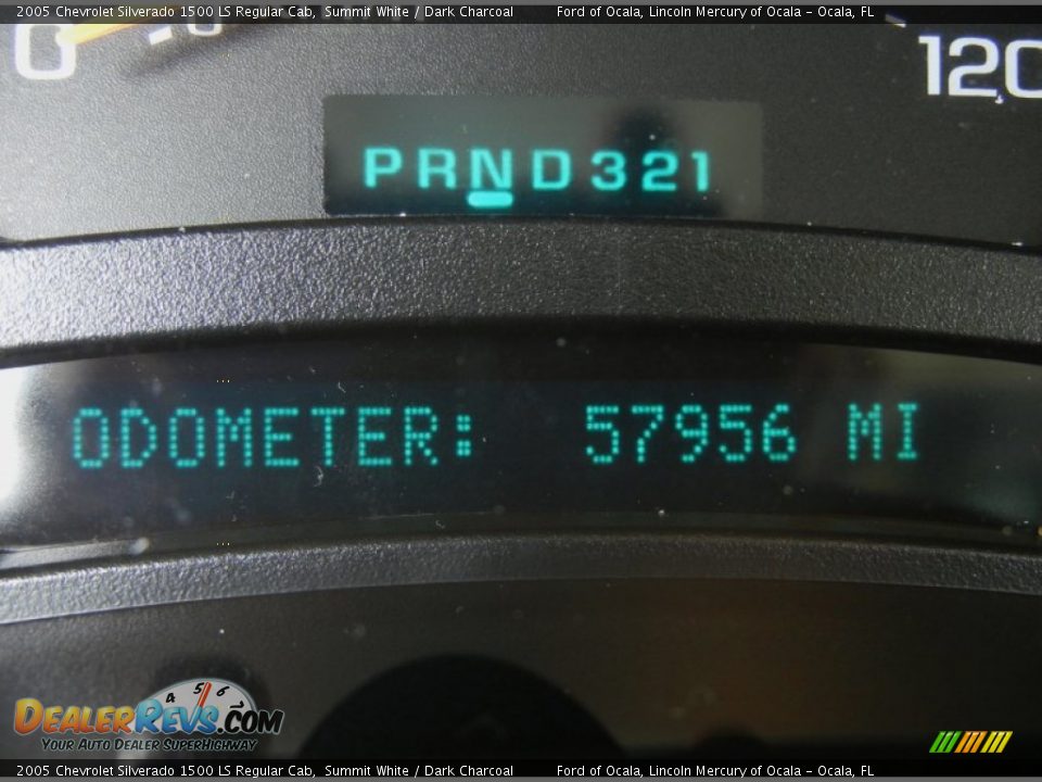 2005 Chevrolet Silverado 1500 LS Regular Cab Summit White / Dark Charcoal Photo #18