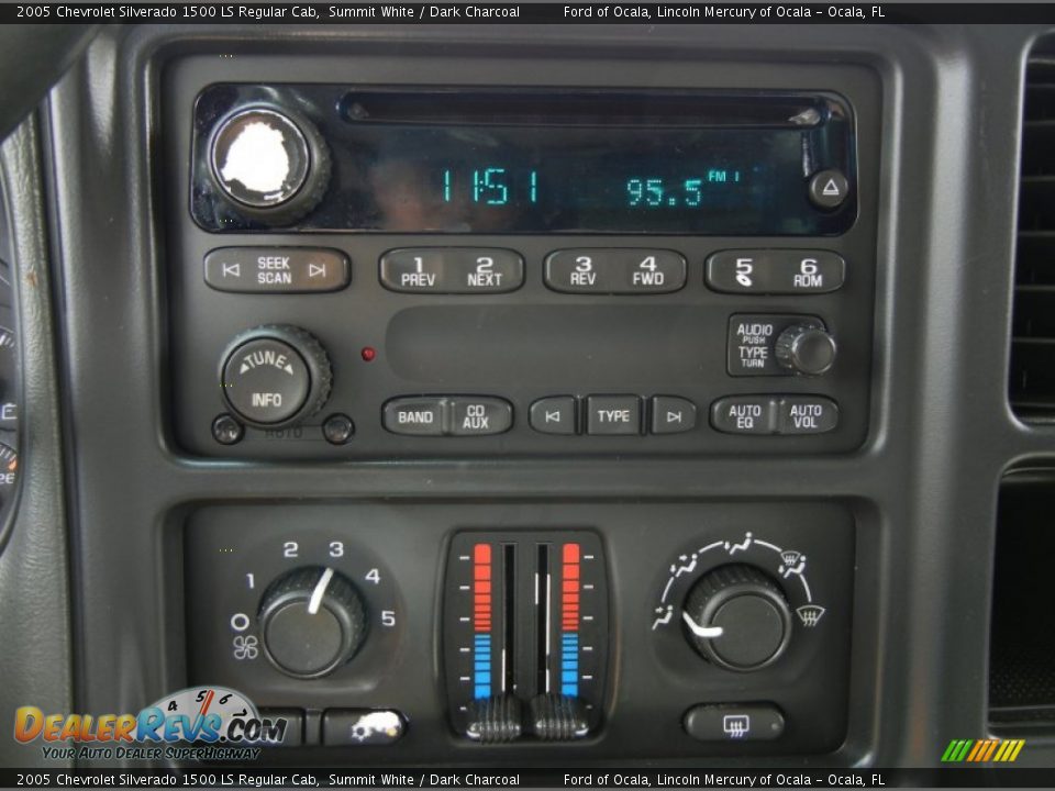 2005 Chevrolet Silverado 1500 LS Regular Cab Summit White / Dark Charcoal Photo #19