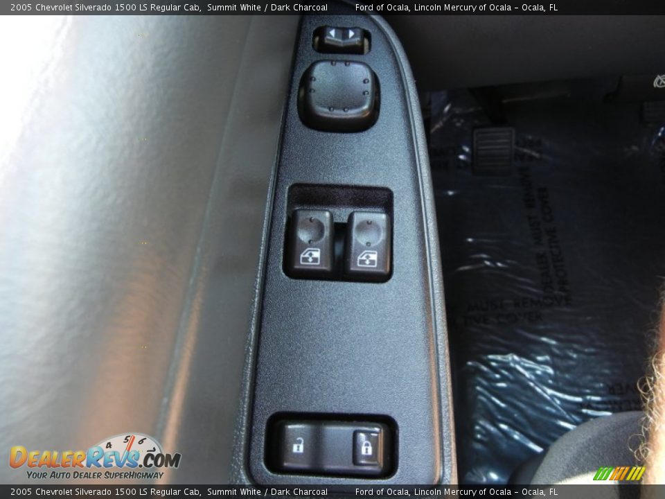 2005 Chevrolet Silverado 1500 LS Regular Cab Summit White / Dark Charcoal Photo #22