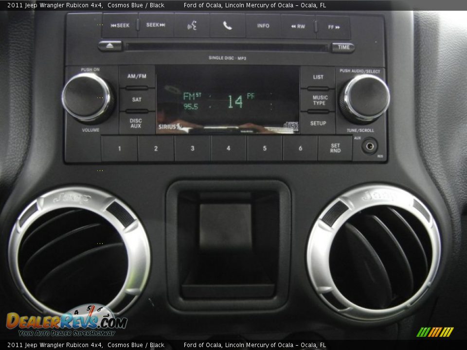 Audio System of 2011 Jeep Wrangler Rubicon 4x4 Photo #24