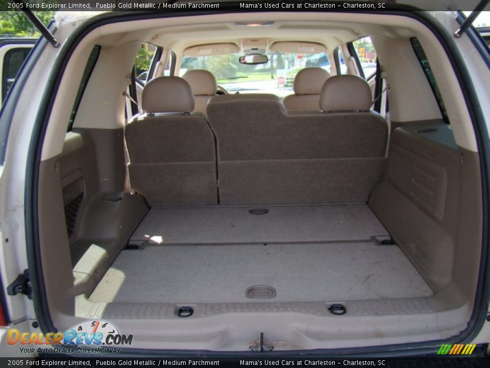2005 Ford Explorer Limited Pueblo Gold Metallic / Medium Parchment Photo #13