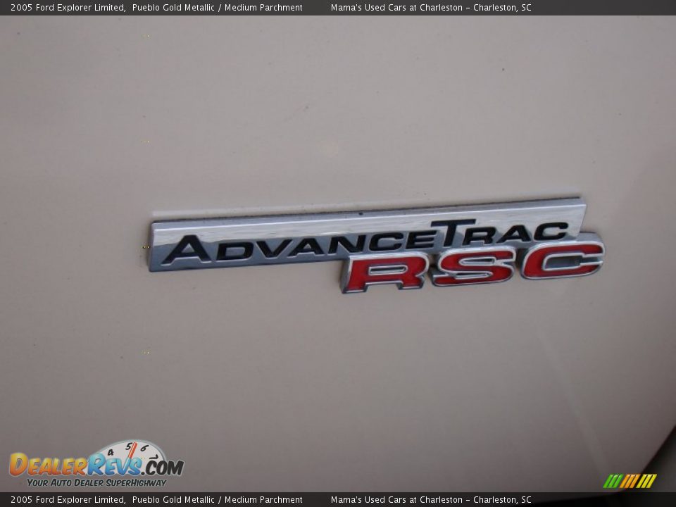 2005 Ford Explorer Limited Pueblo Gold Metallic / Medium Parchment Photo #36