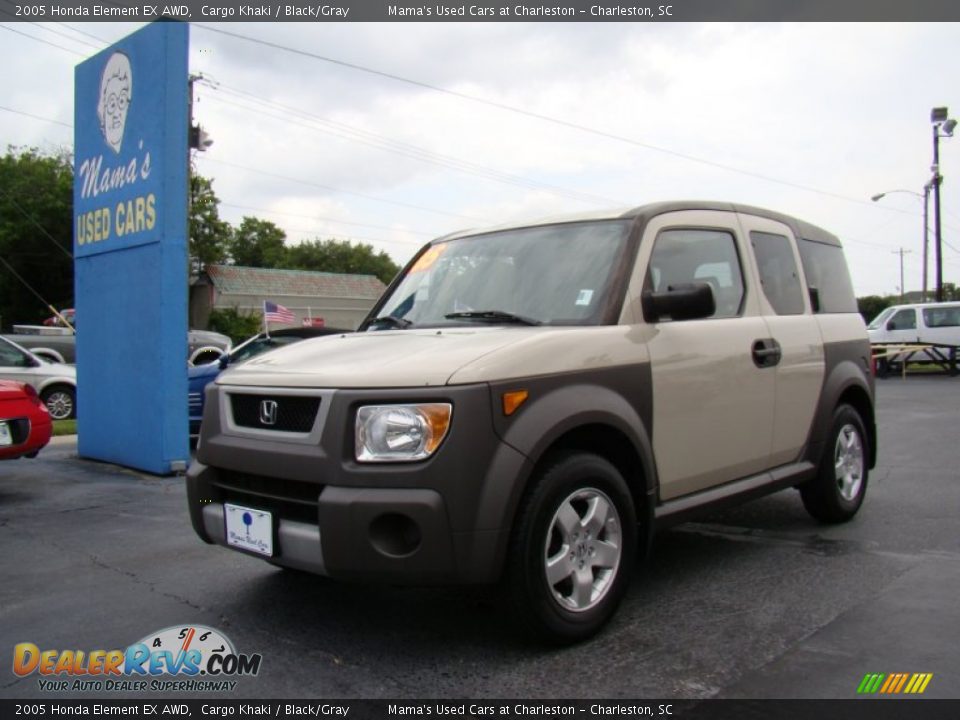 2005 Honda Element EX AWD Cargo Khaki / Black/Gray Photo #4