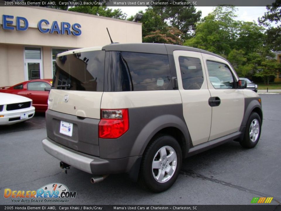 2005 Honda Element EX AWD Cargo Khaki / Black/Gray Photo #8