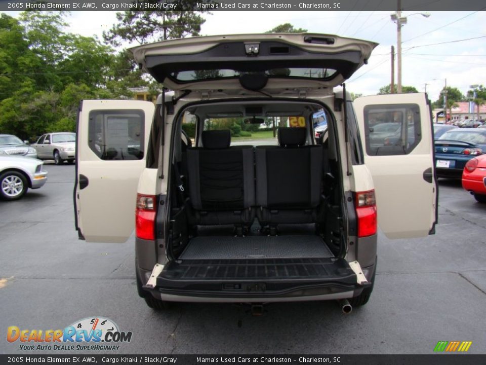 2005 Honda Element EX AWD Cargo Khaki / Black/Gray Photo #12